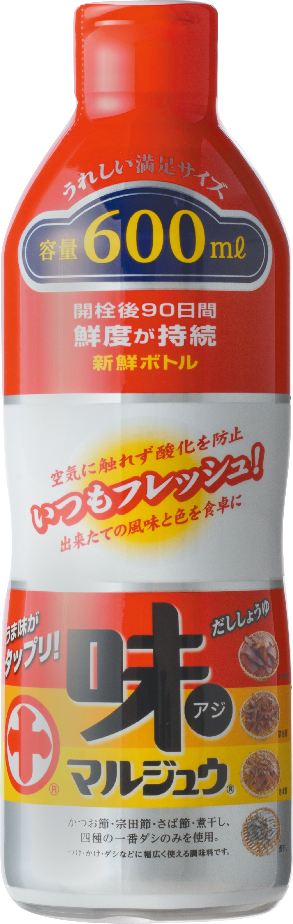 味マルジュウ新鮮ボトル 600ml